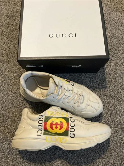 gucci chunky rhyton|gucci rhyton men.